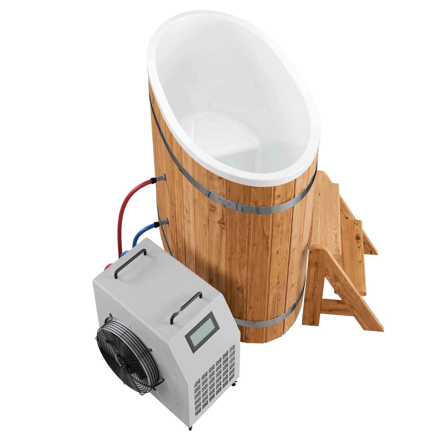 Ice Bath Tub – Oval & Corner, 1–4 persons — Turkish Hot Tubs & Spas supplier