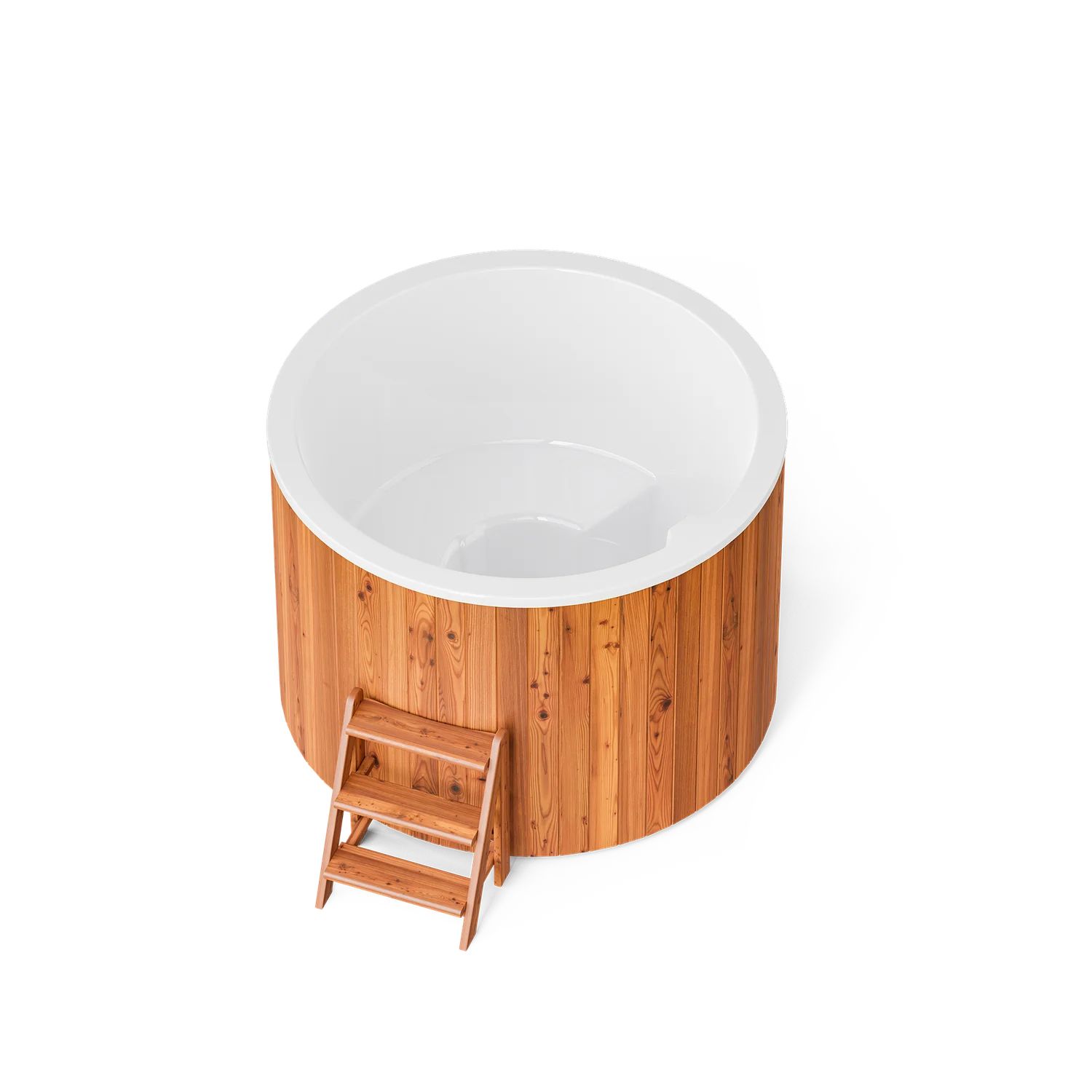 Wooden Bath Tub – Round, 2–8 persons — Turkish Hot Tubs & Spas supplier