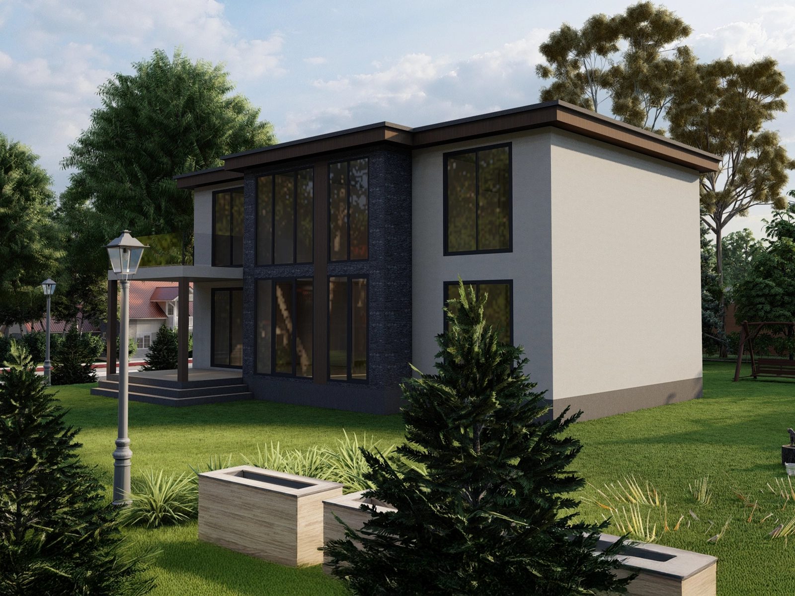 Maison en Acier Léger à Étage 236 m² 5+1 – RGT-AS2236