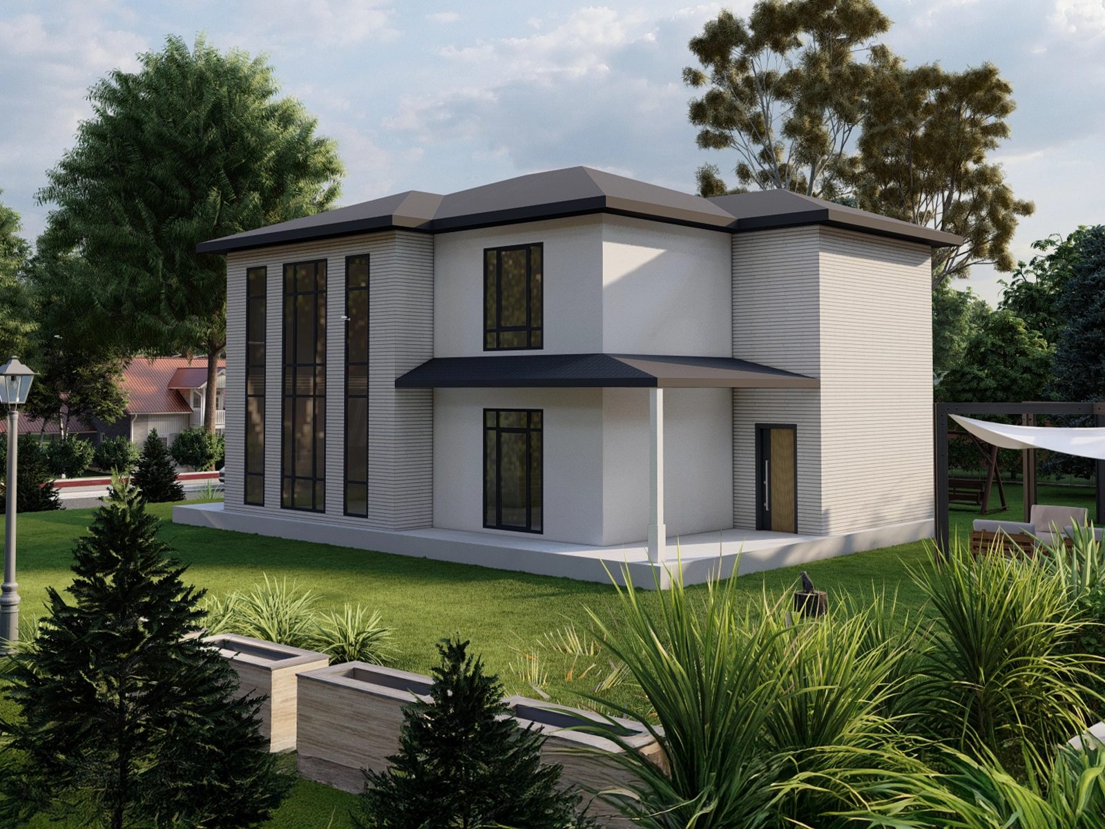 Maison en Acier Léger à Étage 252 m² 4+1 – RGT-AS2252