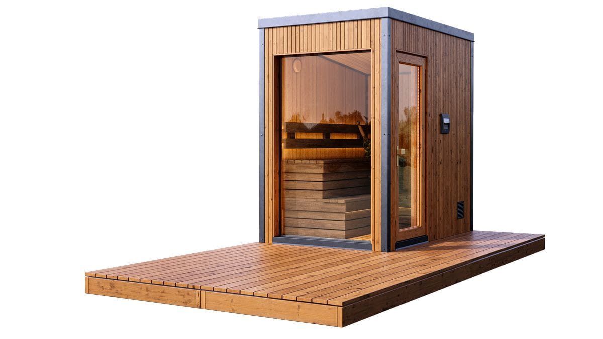 Modular Sauna M1 – Steam Room, 230 × 150 cm