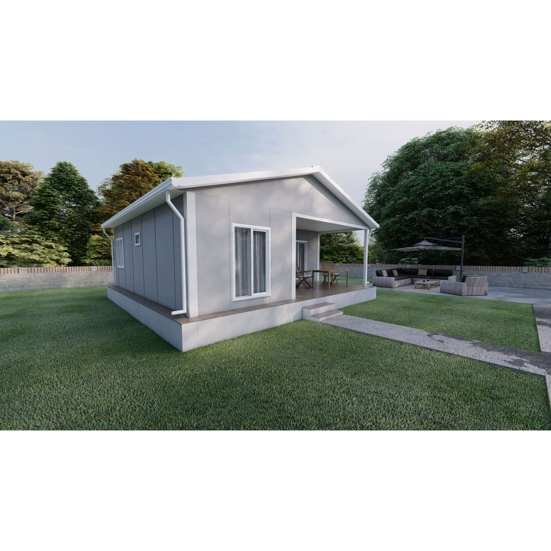 Single-Story Prefab Sunroom &amp; Glass House